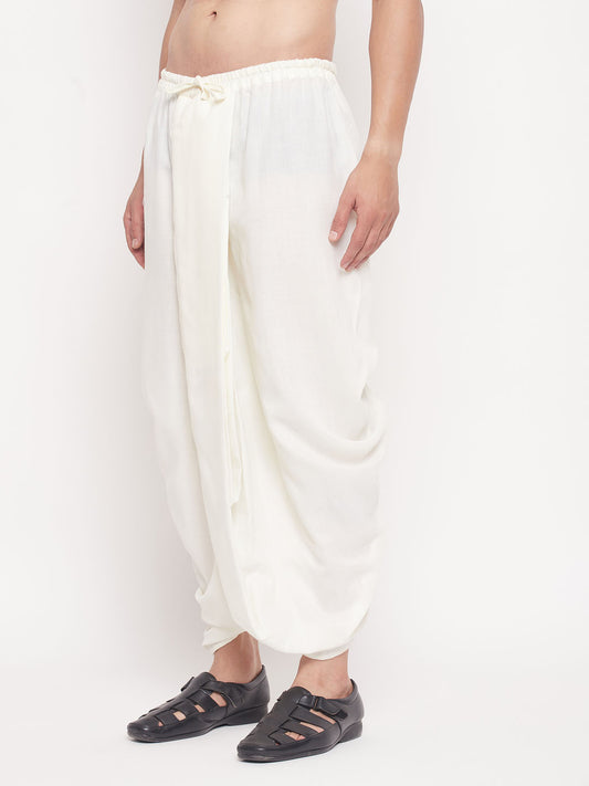 Men's Cream Dhoti