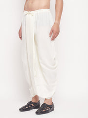 Men's Cream Dhoti