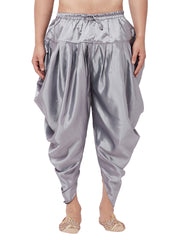 Men's Silver Cowl Dhoti