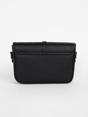 Women's The Hanging Buckle Sling Bag - Midnight Black