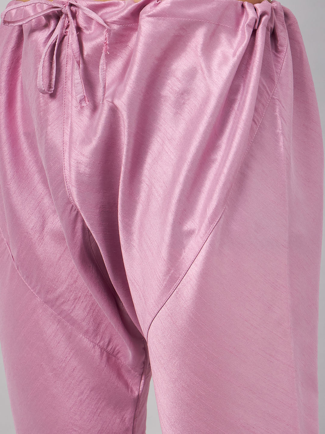 Men's Onion Pink Silk Blend Pyjama