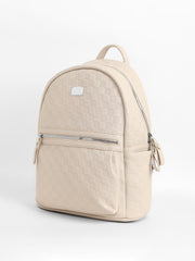 Women's The Checkered Curve Backpack - Ivory White