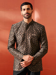 Men's Coffee Silk Blend Jodhpuri