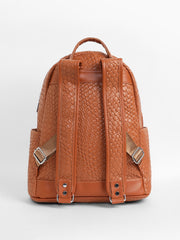 Women's The Weave Curve Backpack - Sienna Brown