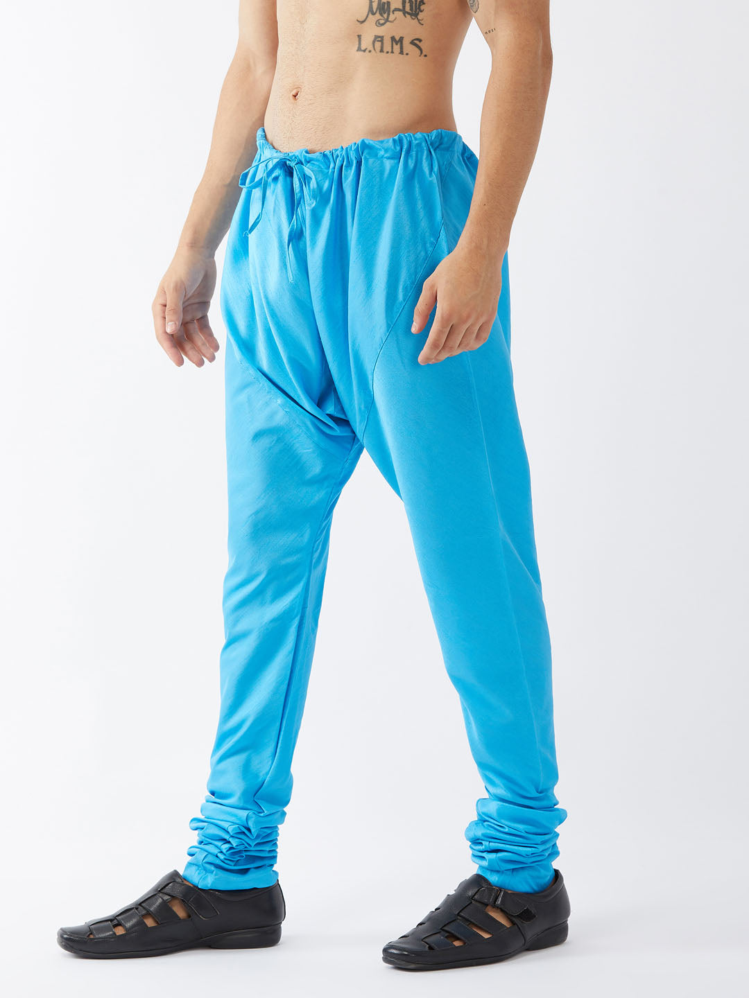 Men's Aqua Silk Blend Pyjama