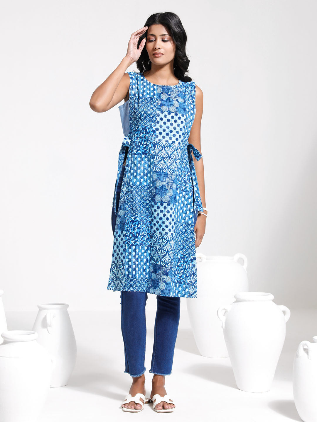 Women's Indigo blue Kurta