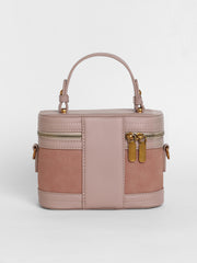 Women's The Velvet Oval Bucket Bag - Nude Pink