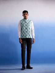 Men's Mehandi - Nehru Jacket