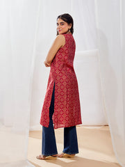 Women's Red Kurta