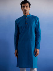 Men's Aqua Pure Cotton Kurta