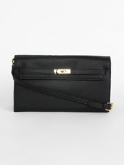 Women's The Overlap Sling Bag - Midnight Black