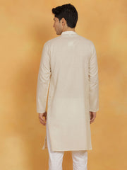 Men's Cream  Kora Kurta