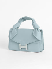 Women's The Monogram Sash Hand Bag - Powder Blue