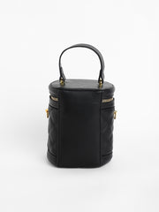 Women's The Quilted Bucket Bag - Midnight Black