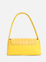 Women's The Croc Block Shoulder Bag - Lemon Yellow