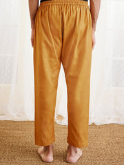 Men's Dusty Saffron Cotton Pyjama