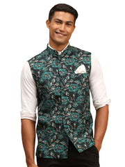 Men's Green - Nehru Jacket