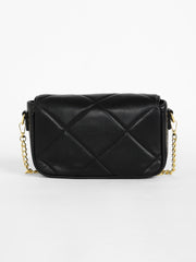 Women's The Quilted Butterfly Shoulder Bag - Midnight Black