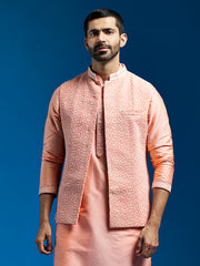 Men's Pink - Nehru Jacket