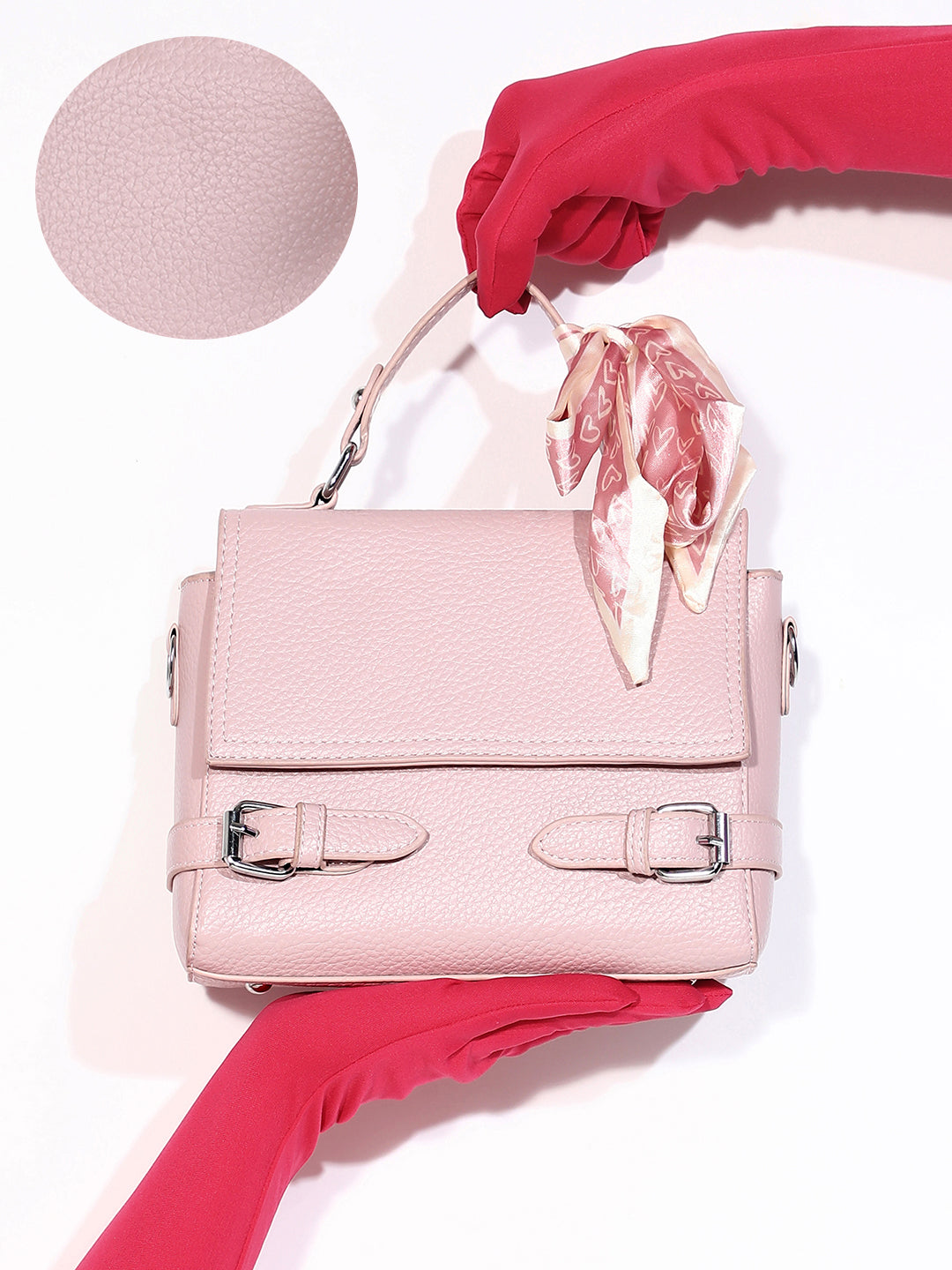 Women's The Fibula Hand Bag - Nude Pink