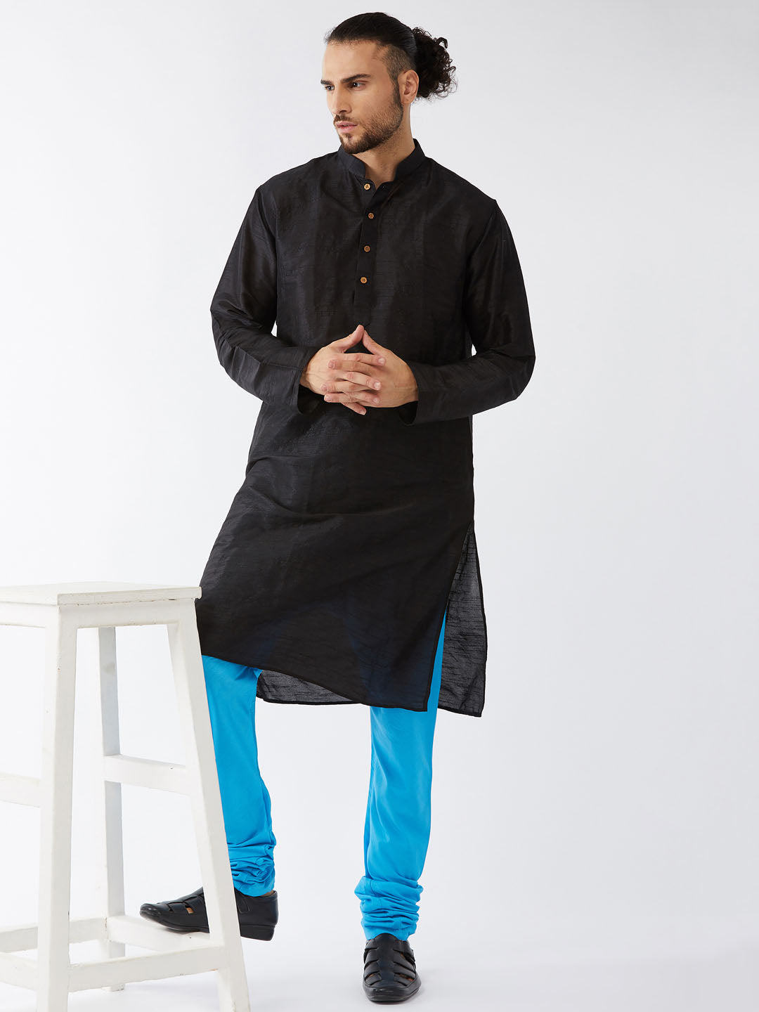 Men's Aqua Silk Blend Pyjama