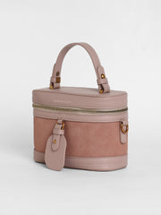 Women's The Velvet Oval Bucket Bag - Nude Pink