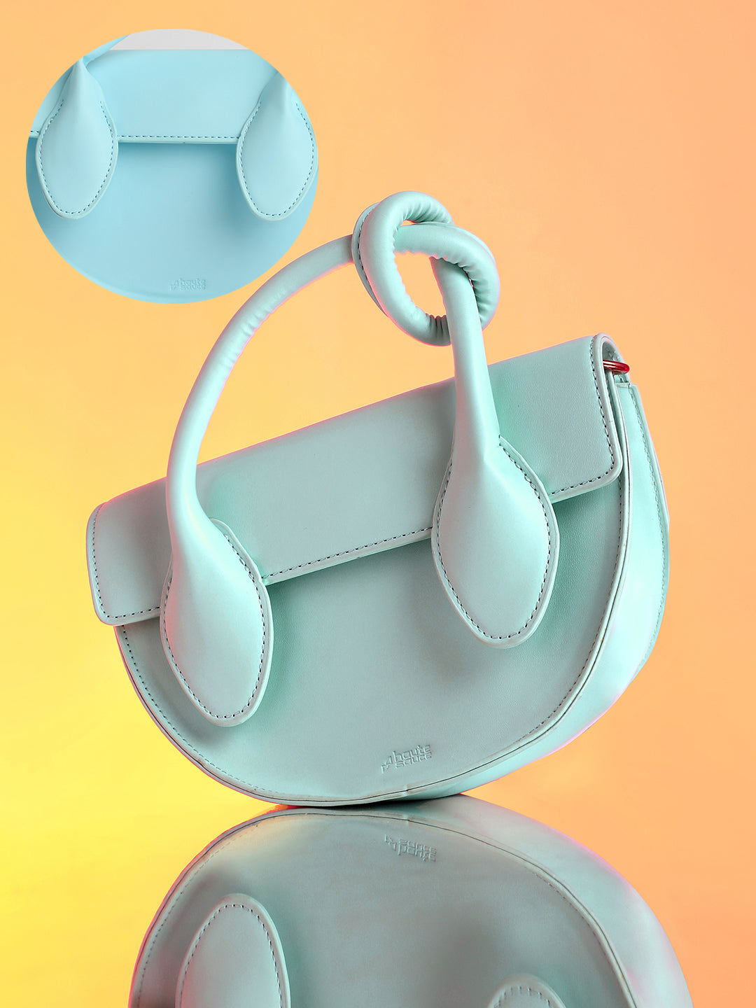 Women's The Hanging Knot Hand Bag - Powder Blue