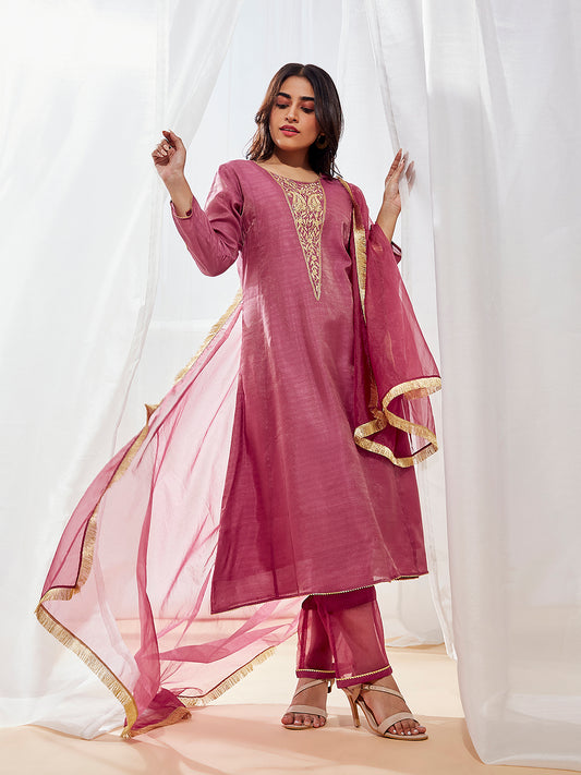 Women's Onion Kurta Set