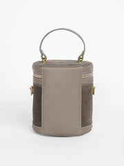 Women's The Velvet Bucket Bag - Ash Grey