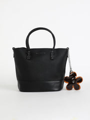 Women's The Basket Hand Bag - Midnight Black