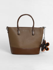 Women's The Basket Hand Bag - Chocolate Brown