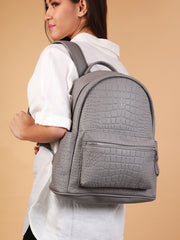 Women's The Croc Curve Backpack - Coin Grey