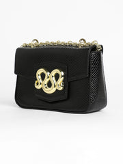 Women's The Reptilia Sling Bag - Midnight Black