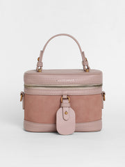 Women's The Velvet Oval Bucket Bag - Nude Pink