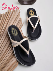 Shoetopia Stylish & Comfortable Black Flats For Women & Girls