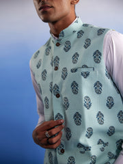 Men's Mehandi - Nehru Jacket