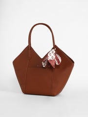 Women's The Pike Tote Bag - Terracotta Brown