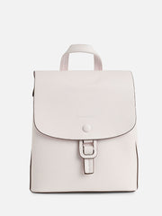 Women's The Buckle Flap Backpack - Chalk White