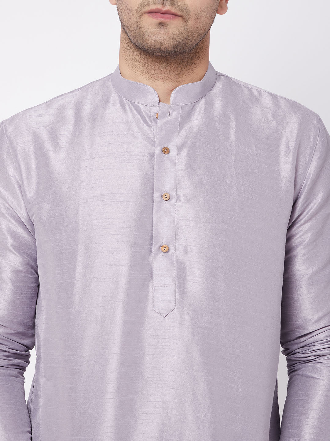 Men's LavAnder Silk Blend Kurta