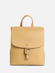 Women's The Buckle Flap Backpack - Pale Yellow