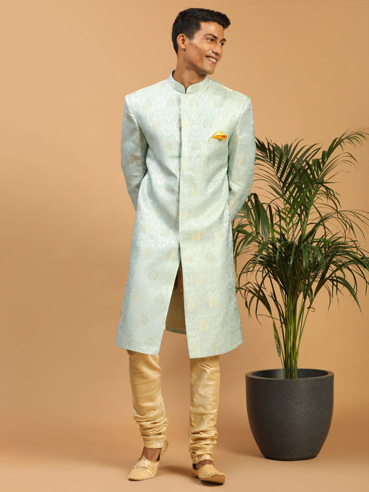 Men's Brocade Sherwani Set