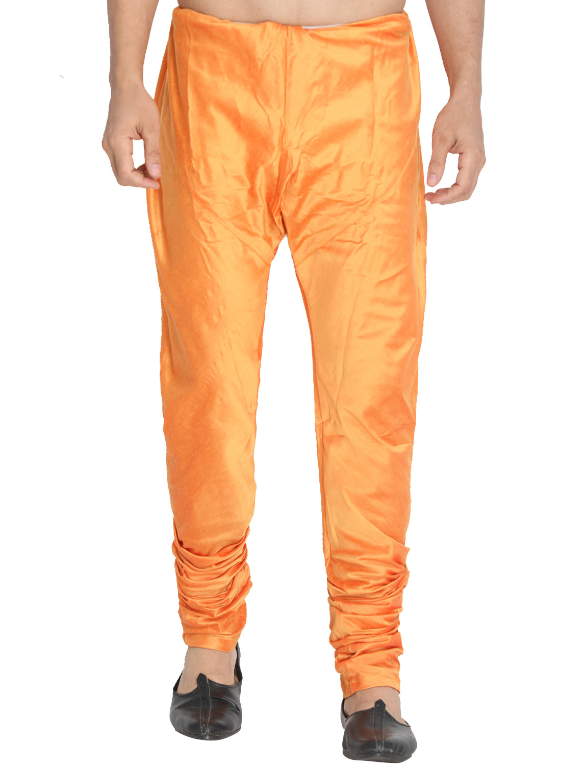 Men's Orange Cotton Blend Pyjama