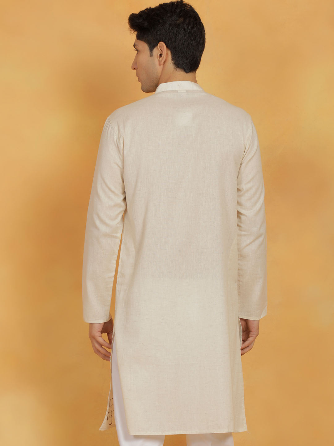 Men's Cream  Kora Kurta