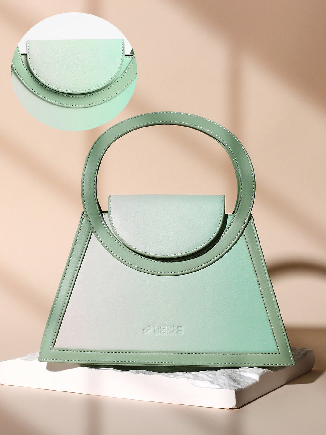 Women's The Aureola Hand Bag - Mint Green