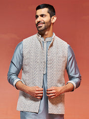 Men's Gray - Nehru Jacket