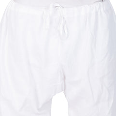 Men's White Pure cotton Pyjama