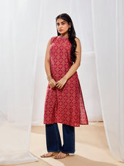 Women's Red Kurta