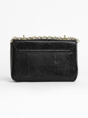 Women's The Reptilia Sling Bag - Midnight Black