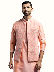 Men's Pink - Nehru Jacket