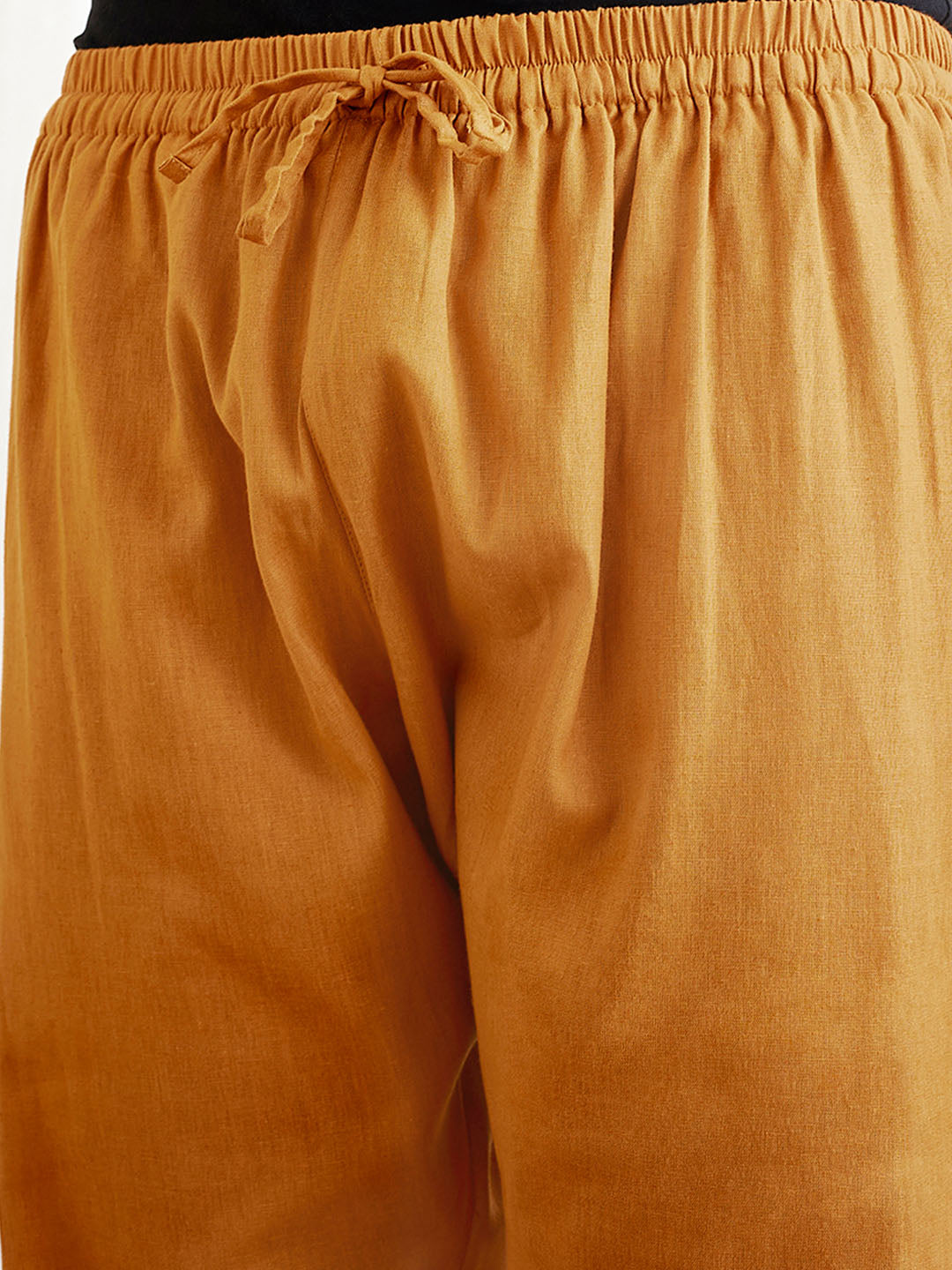 Men's Dusty Saffron Cotton Pyjama